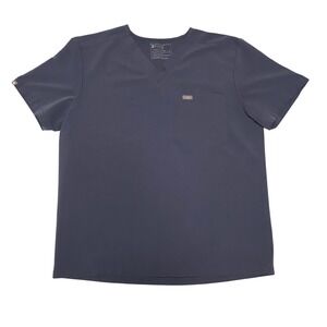 FIGS Women's Catarina One Pocket Scrub Top XL Purple